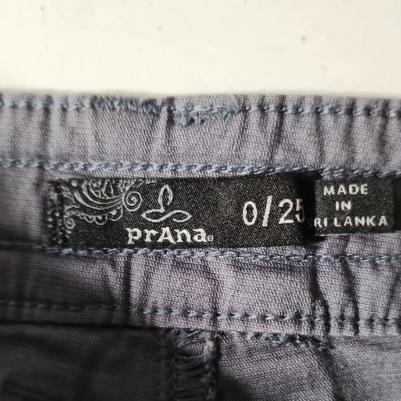 Prana Women's Gray Cargo Shorts - Picture 2 of 8